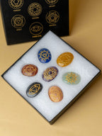 Seven Chakra's Healing Stone Set