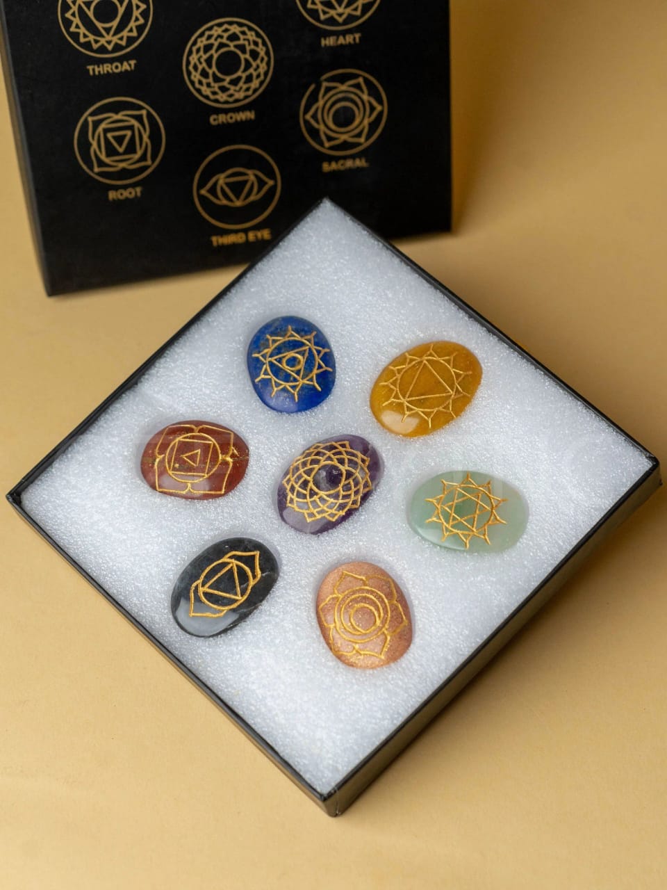 Seven Chakra's Healing Stone Set