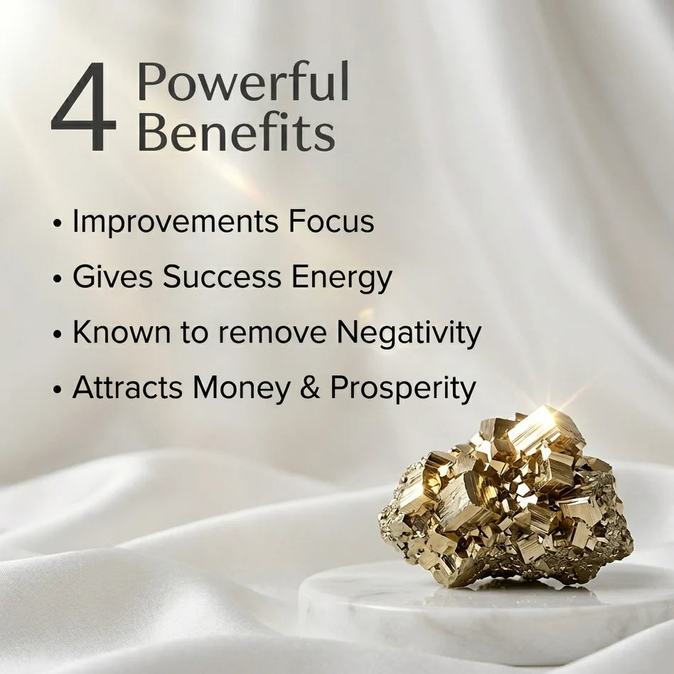 Pyrite Bracelet - For Love, Success & Focus