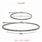 Dhanyog Pyrite Anklet