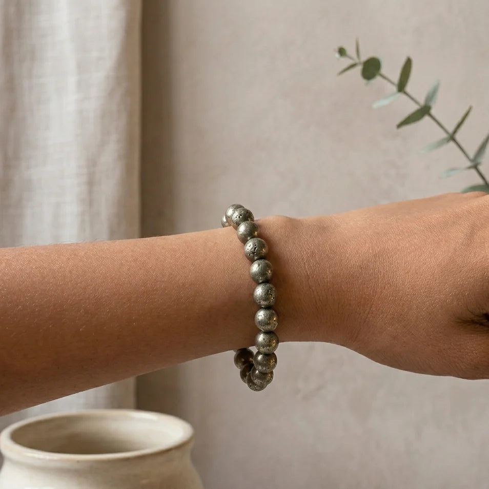 Pyrite Bracelet - For Love, Success & Focus