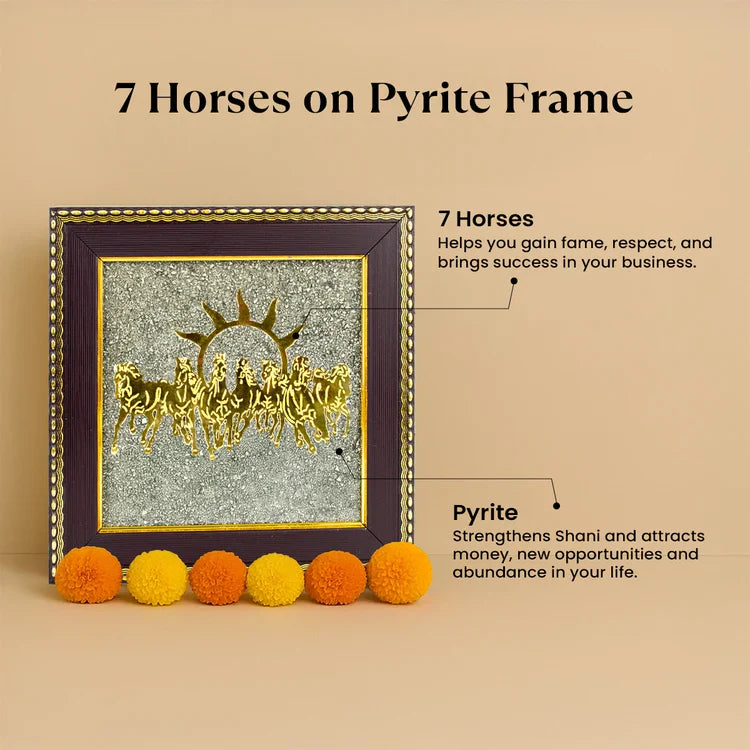 Shubh Samriddhi 7 Horses Frame