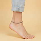 Dhanyog Pyrite Anklet