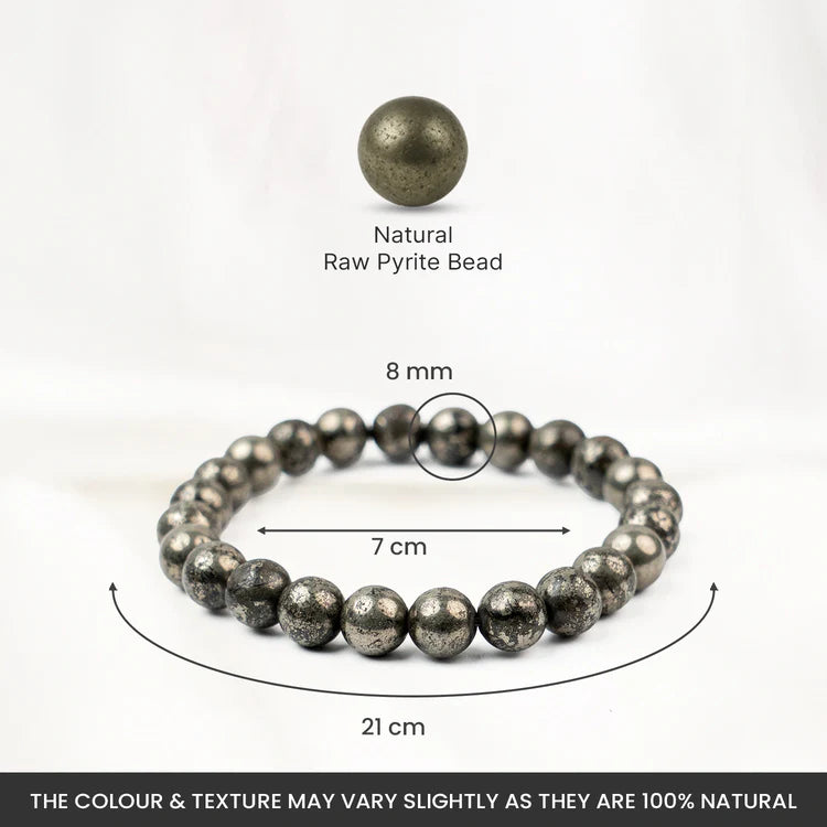 Pyrite Bracelet - For Love, Success & Focus