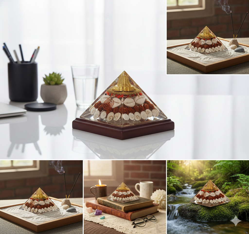 Sidh Rudraksha Pyramid