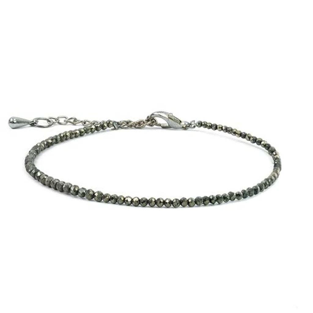 Dhanyog Pyrite Anklet