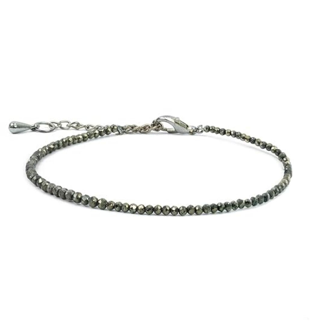 Dhanyog Pyrite Anklet